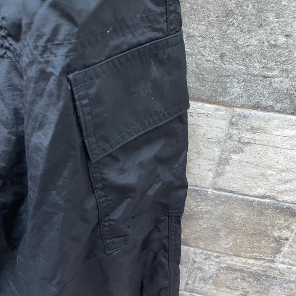 ❤️ VICTORIA SECRET PINK BLACK PARACHUTE BALLOON PANTS SIZE XS - Picture 6 of 8